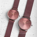 36mm coffee gold case ladies watches waterproof 3ATM women wrist watches